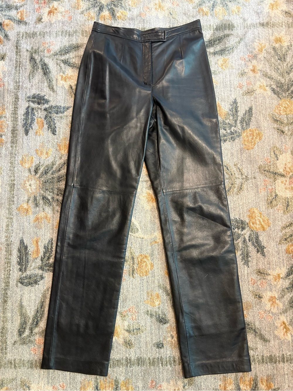 Siena Studio leather pants Size 10 vintage high waisted